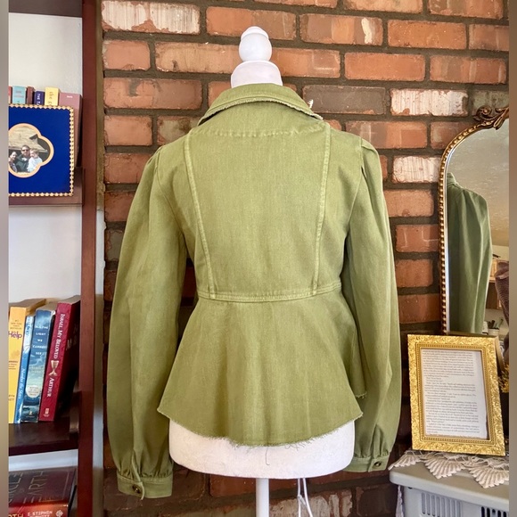 Free People Olive Utility Jacket - Picture 4 of 5
